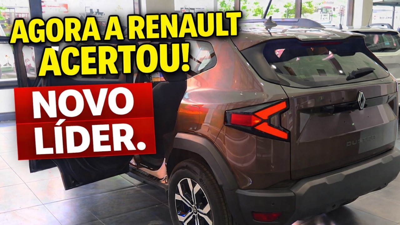 RENAULT ACERTOU COM O DUSTER 2027 E DESAFIA CRETA E CIA!