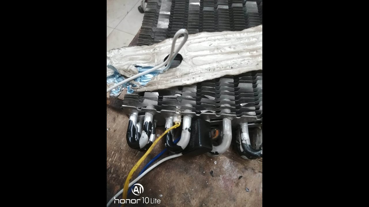 الطريقه الصحيحه لتركيب حساس الفريزر الكريازي وسخان الارضيه للثلاجه الكريازي