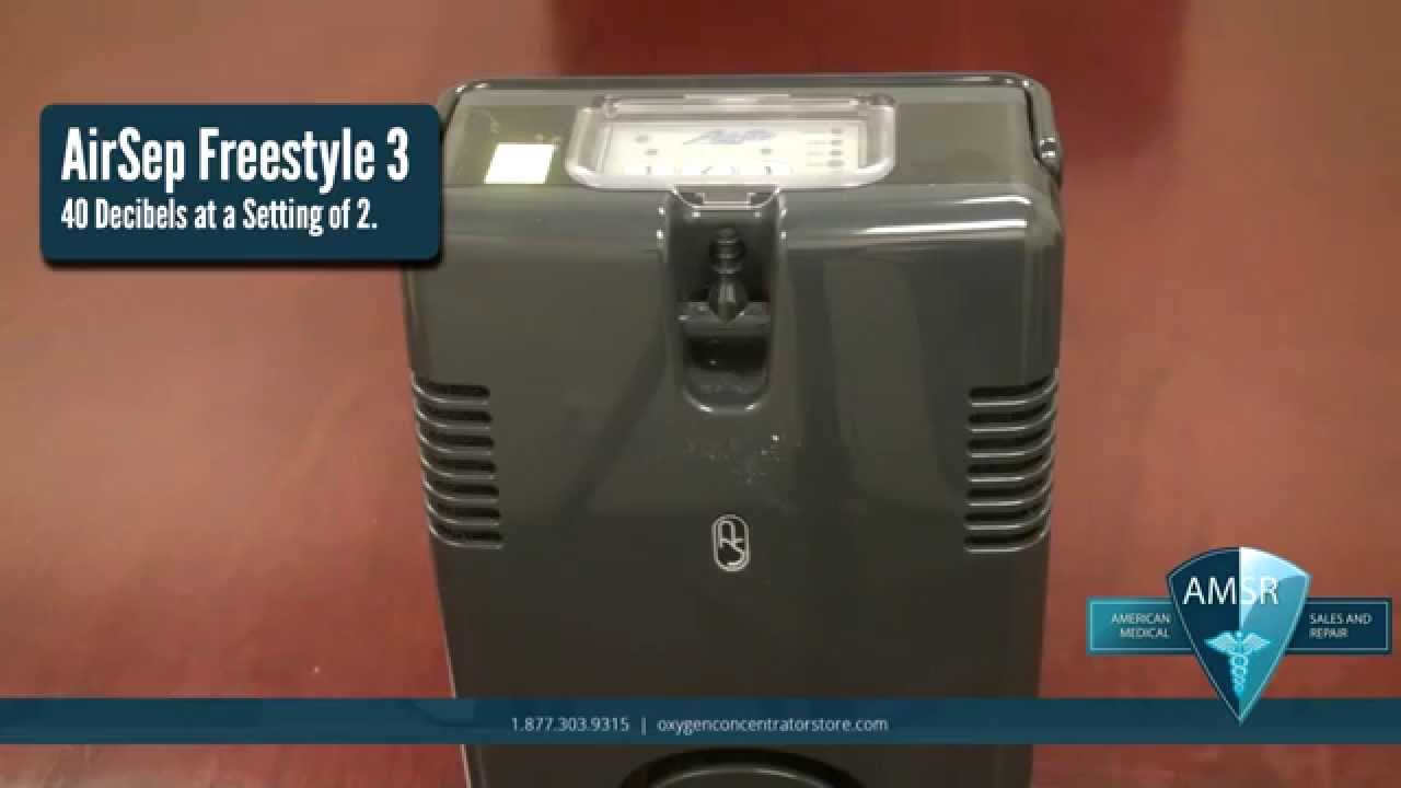 AirSep Freestyle 3 Noise/Decibel Level