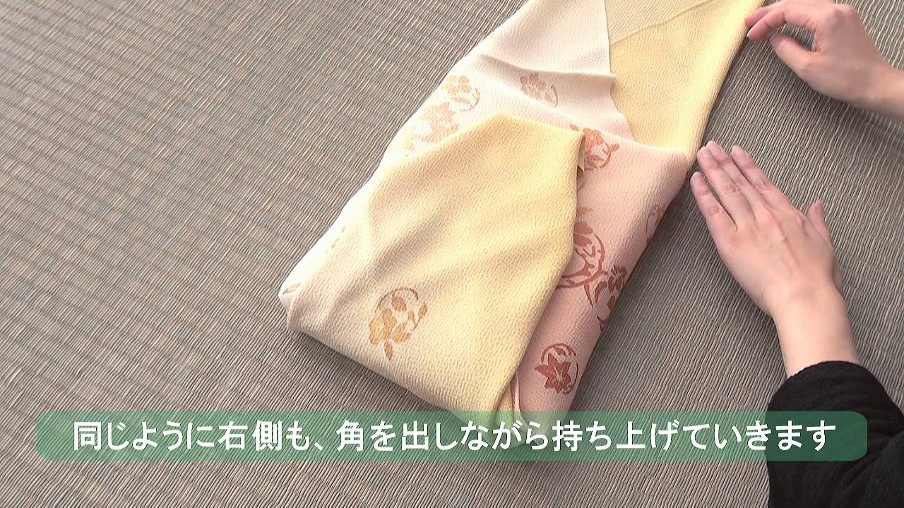 【阪急百貨店】ふろしきの包み方～お使い包み～