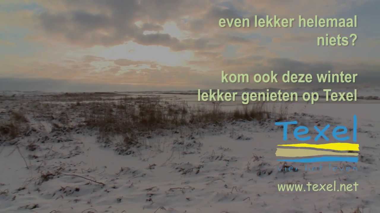 Genieten in de winter op Texel
