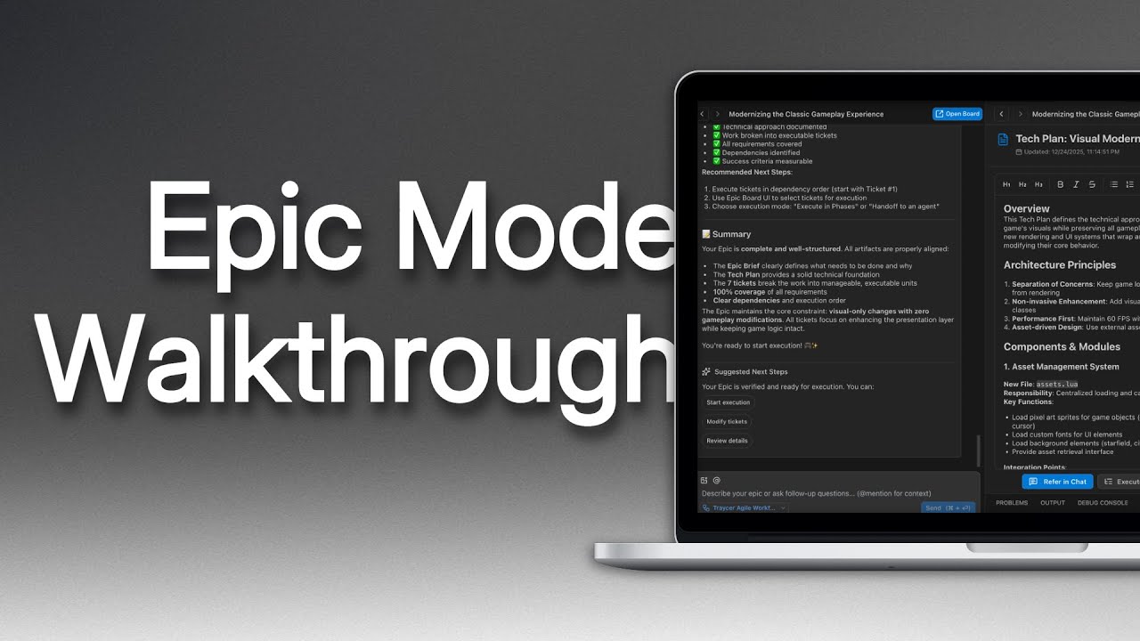 A Complete Walkthrough of the Epic mode in Traycer