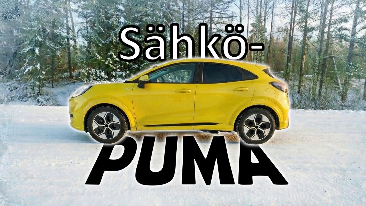Pikkuautossa JÄTTIKOKOINEN tavaratila! Pikakoeajossa Ford Puma Gen-E -sähköauto