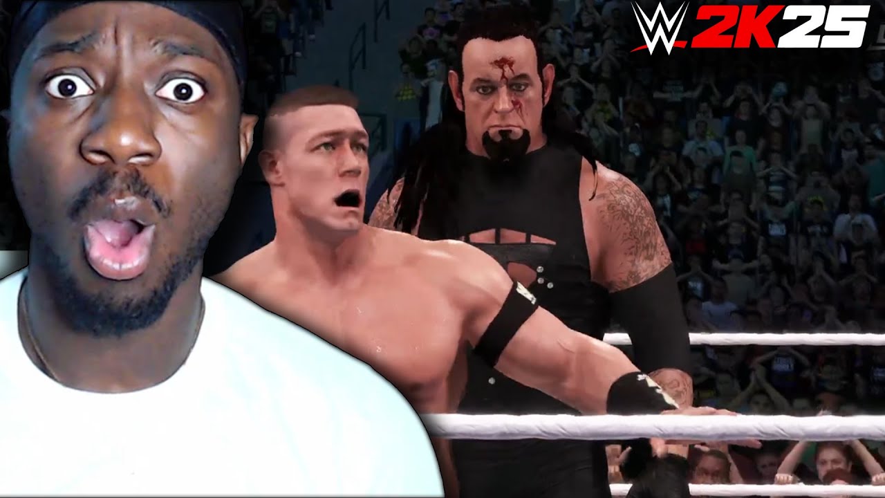 СМОЖЕТЕ ЛИ ВЫ ПОБЕДИТЬ ГРОБОЦМА В МАТЧЕ С ГРОХОТНИКОМ В WWE 2K25?