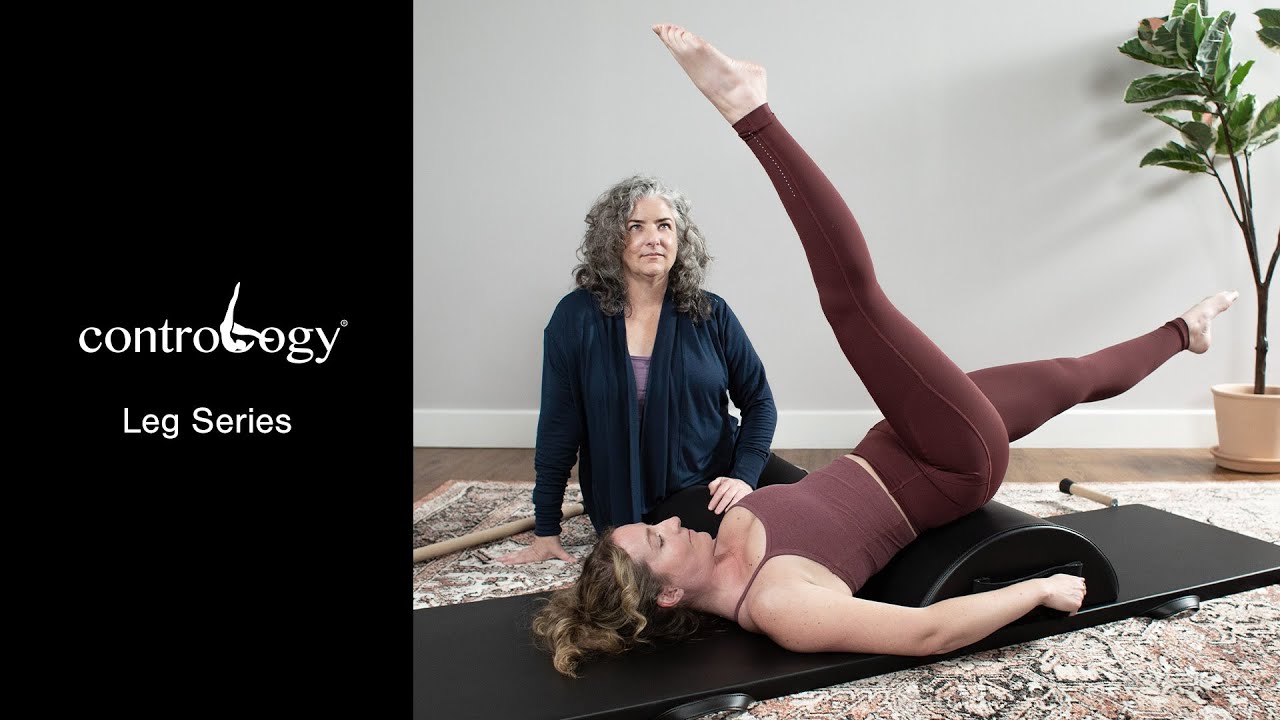 Leg Series on the Spine Corrector & Small Barrel | Contrology® Exercise Break