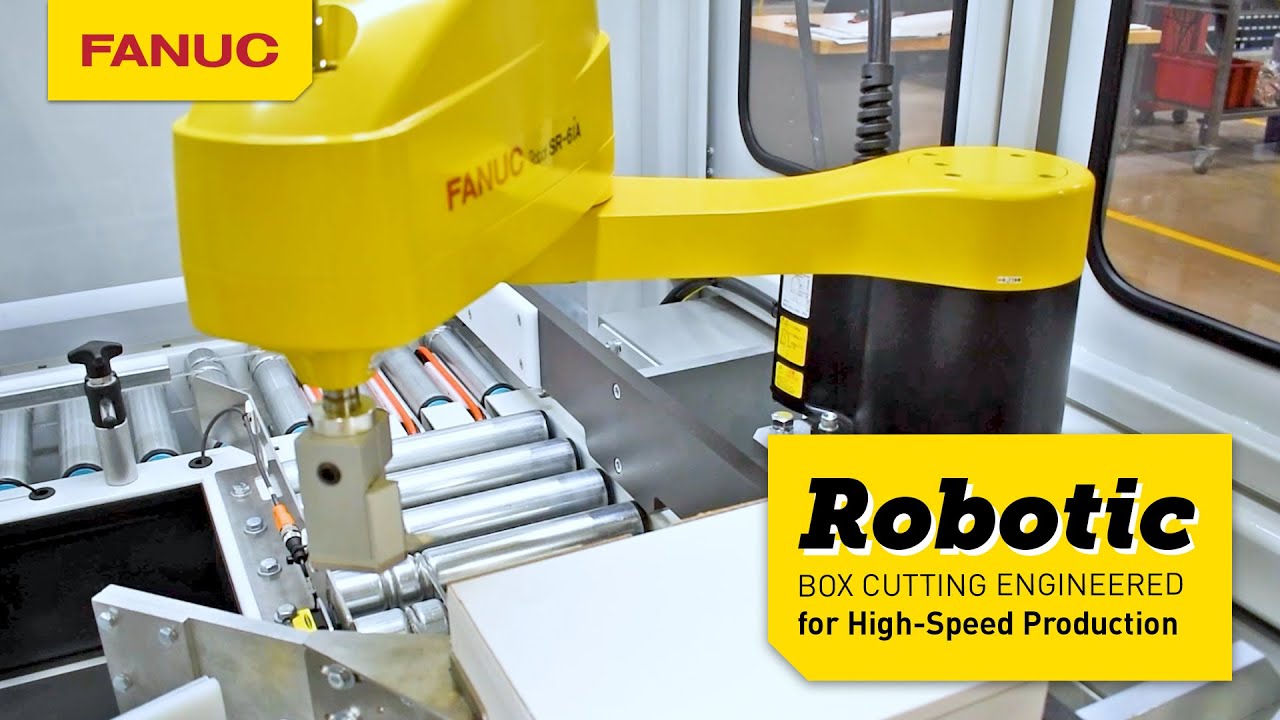 SCARA Robotic Box Cutting Engineered for High-Speed Production