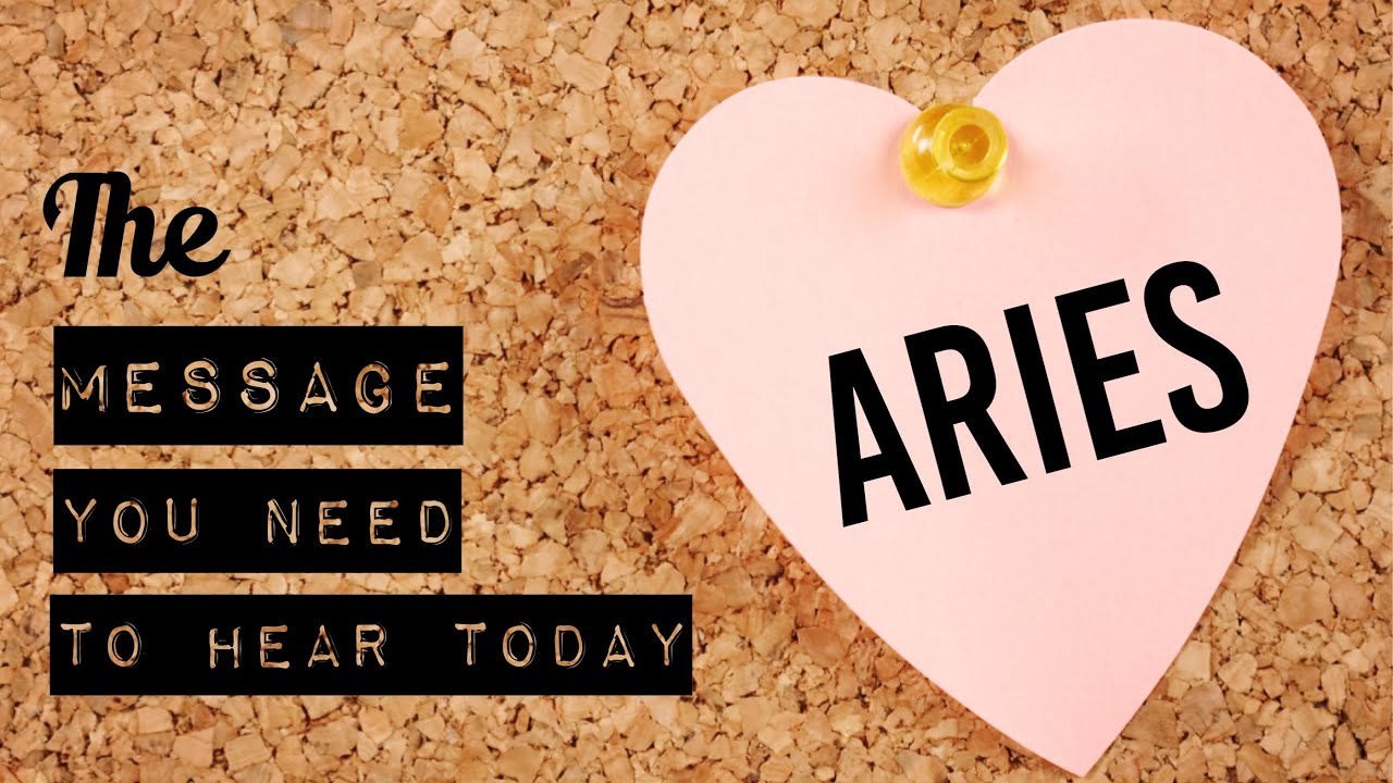 ARIES - The Message You Need To Hear (Timeless Tarot)