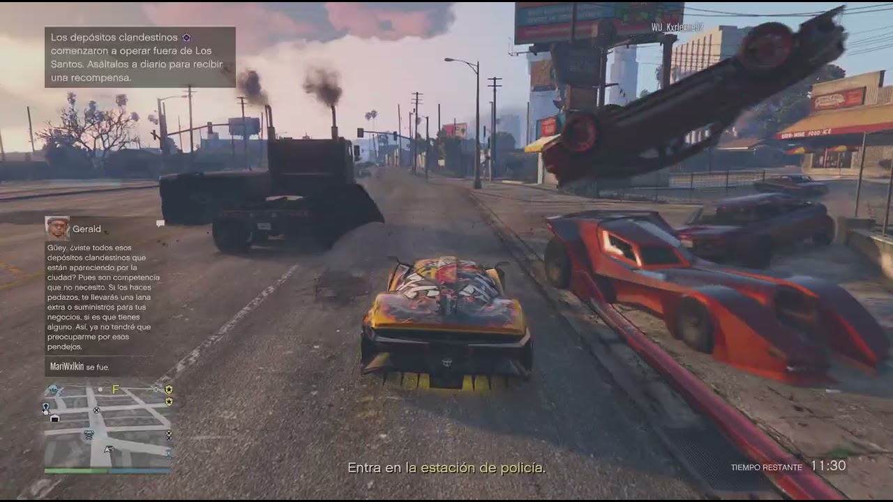 Grand Theft Auto V MUCHO CAOS EN LOS SANTOS PS5