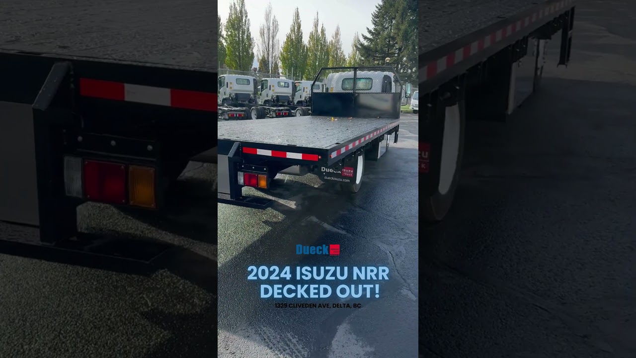 20ft of Pure Power: Take a 360 Tour of the 2024 Isuzu NRR Diesel Flat Deck That Just Arrived!