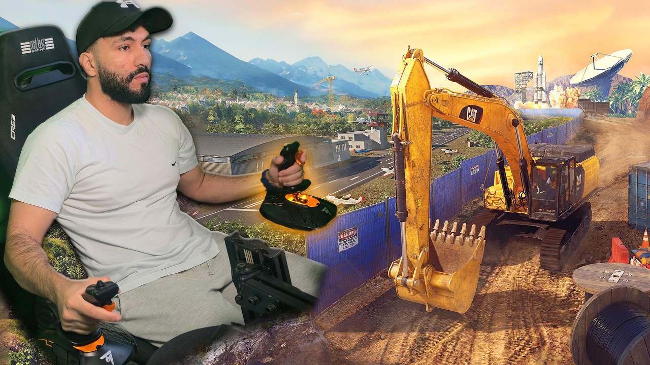 Je d&eacute;couvre ce jeu de chantier INCROYABLE ! 🏗️ (Construction Simulator)