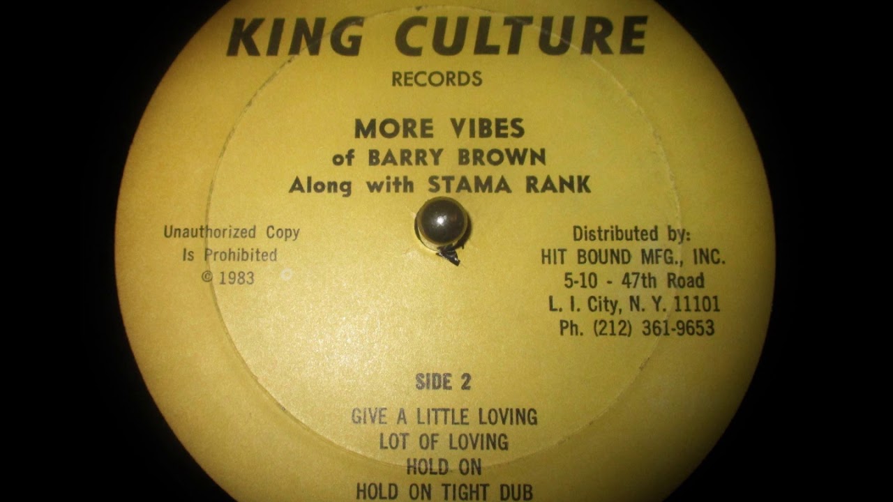 Barry Brown & Stama Rank - Give A Little Loving