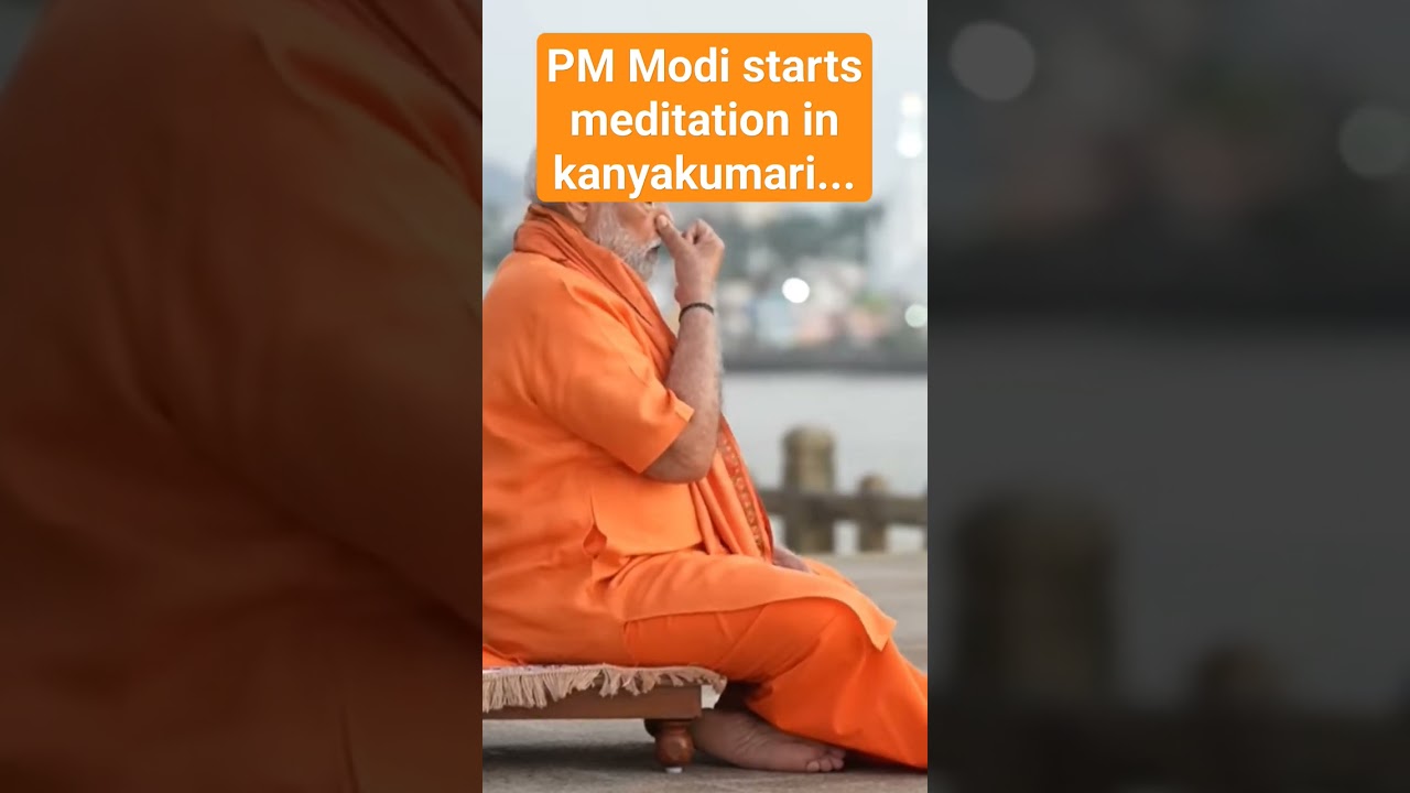 PM Modi starts meditation in kanyakumari. #pmmodi pm #travel #jantajagran  #modi #swamivivekananda