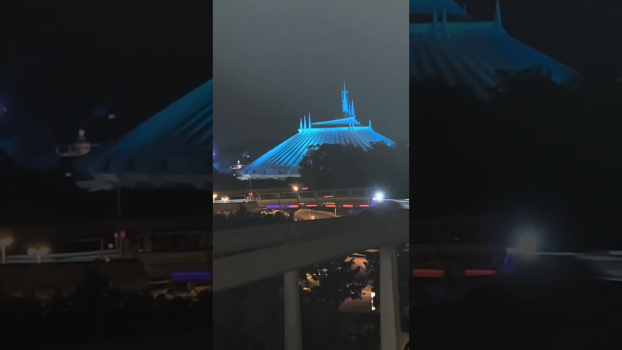 Watching the Disney monorail (2022 and 2023)