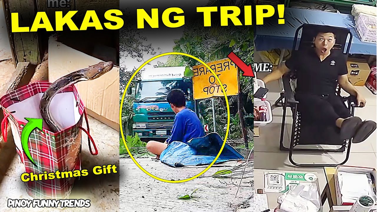 LAKAS TRIP NI KUYA SA KALSADA NAG VLOG MAY TRUCK 😂 Pinoy Funny Videos Best Compilation 2025