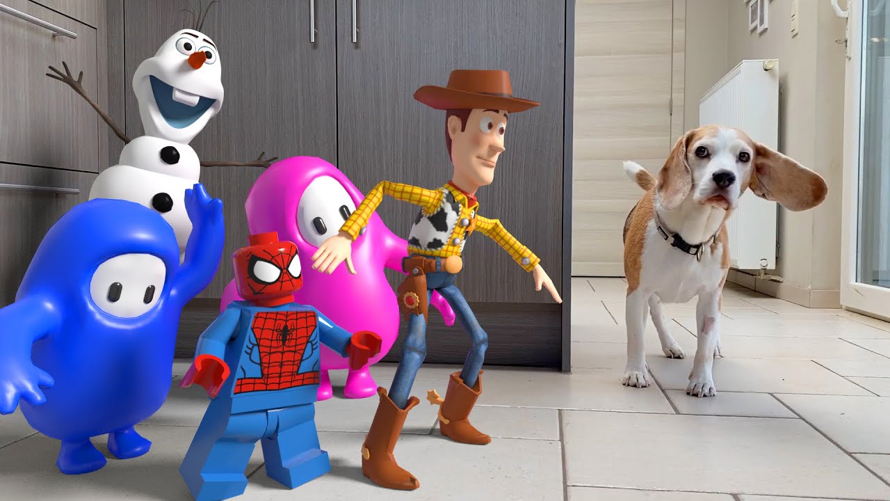 TOP 50 Animations In Real Life vs Beagles Compilation