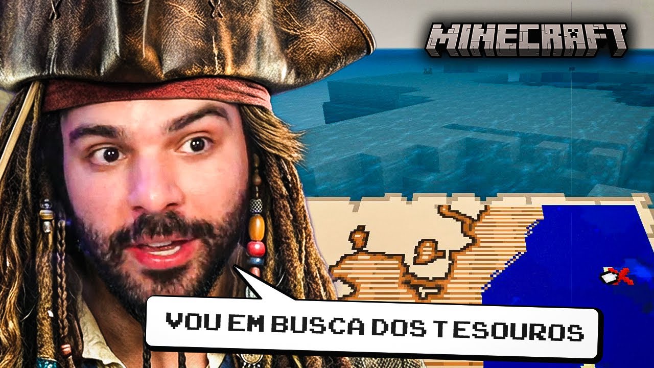 🚨 MINERVA E GREVTHAR TENTANDO ENCONTRAR O TESOURO PERDIDO NO MINECRAFT