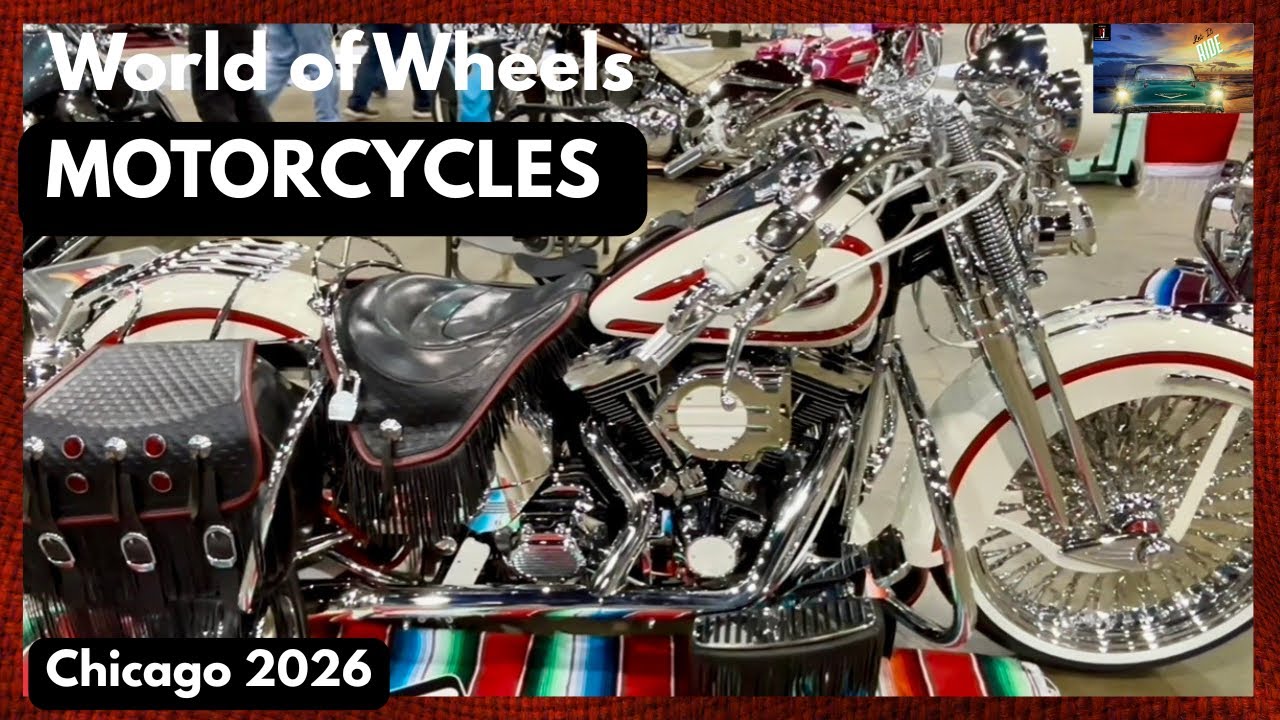 Wild Custom Motorcycles at World of Wheels Chicago 2026! 🏍️ Insane Builds & Show Bikes
