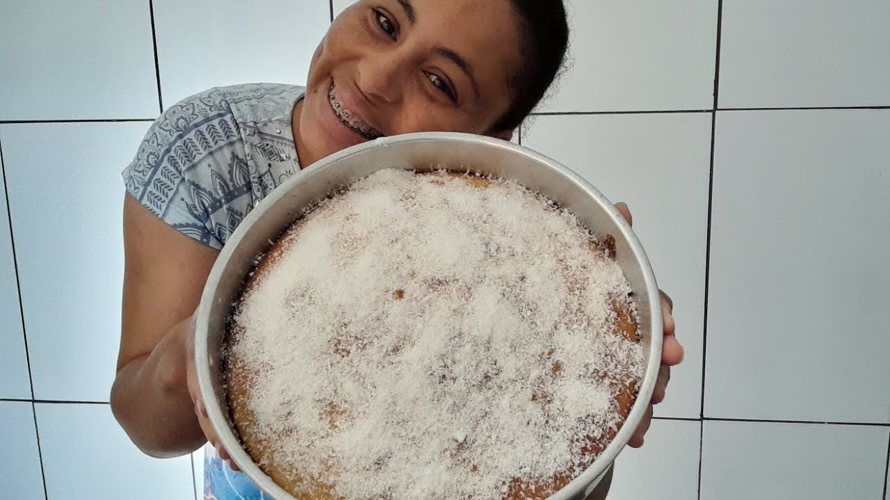 BOLO ALAGADO DE COCO UMA RECEITA PERFEITA