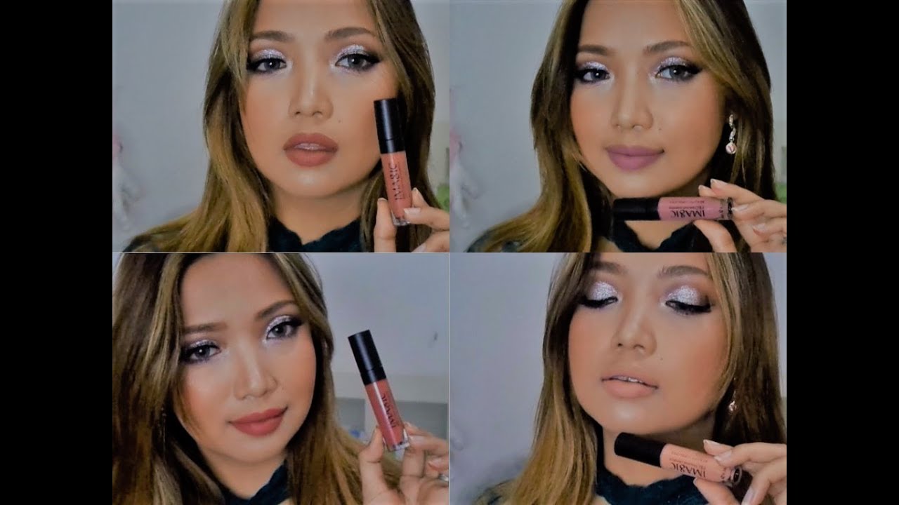 imagic liquid lipsticks | Review and Lip Swatches!