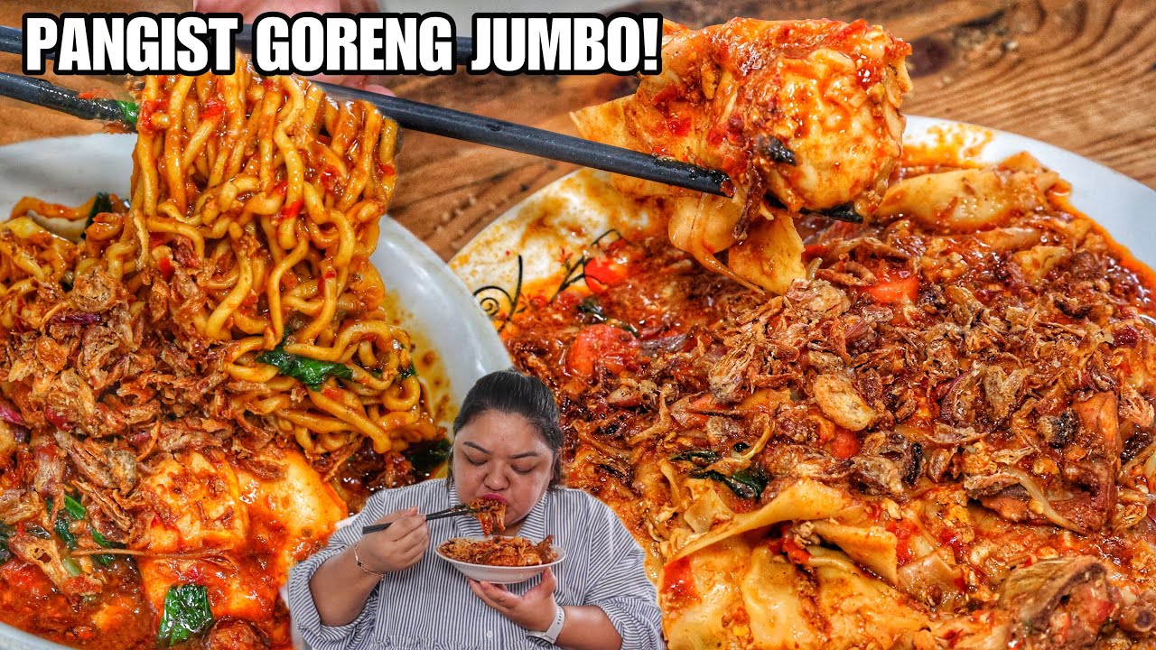 VIRAL LAGI?! PANGSIT GORENG JUMBO YANG JUAL MANTAN SUPIR GRAB!!
