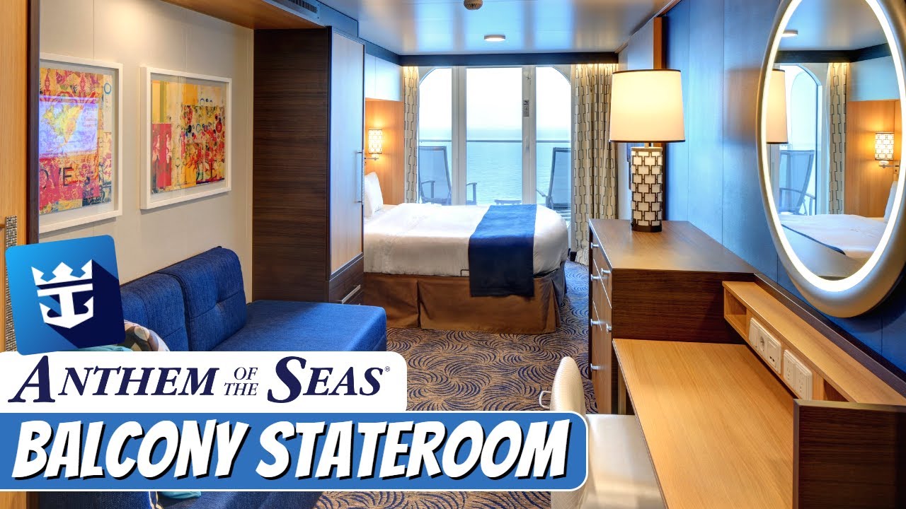 Anthem of the Seas | Oceanview Stateroom with Large Balcony Tour & Review 4K | Royal Caribbean