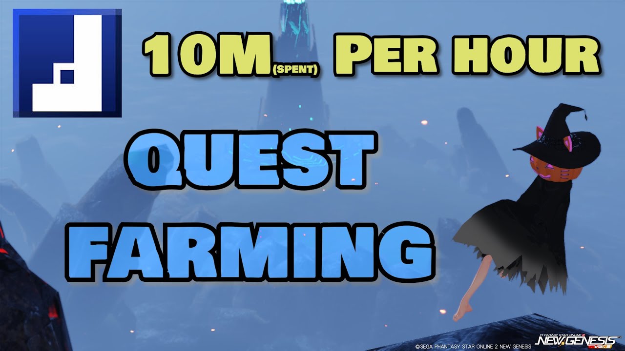 [PSO2:NGS] Pso2 Ranger Material Rush (Speed Farming)