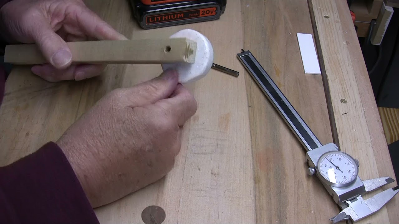 Durable screw threads in wood using CA glue.