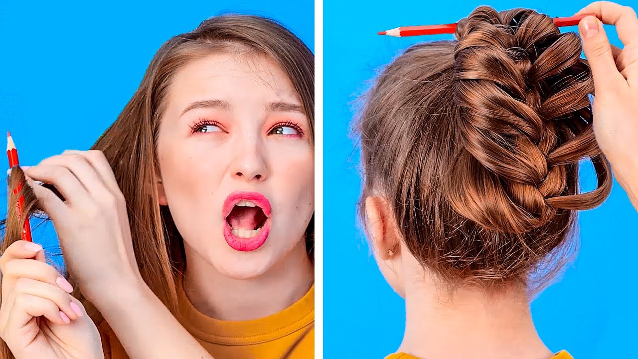 TRUCOS PARA EL CABELLO QUE SALVARÁN TU DÍA || Problemas graciosos con el cabello por 123 GO! GOLD
