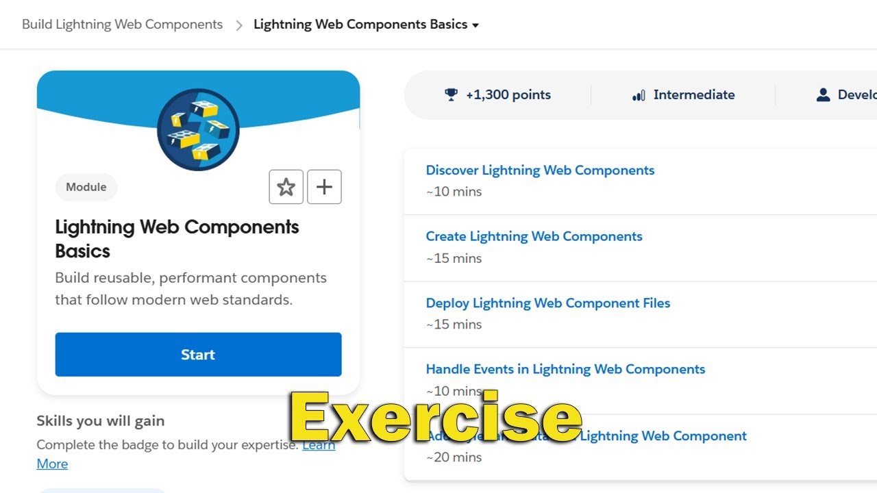 Lightning Web Components Basics Follow Along Exercise Challenge