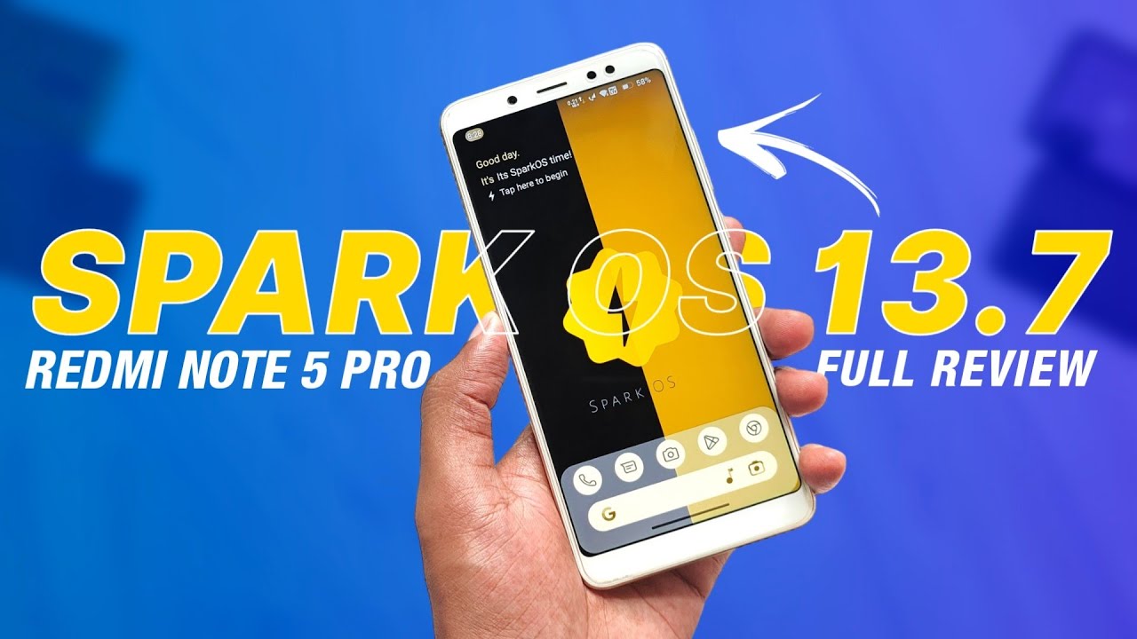 Spark OS 13.7 For Redmi Note 5 Pro | Android 13 QPR3 | Bugs & Features | Full Detailed Review