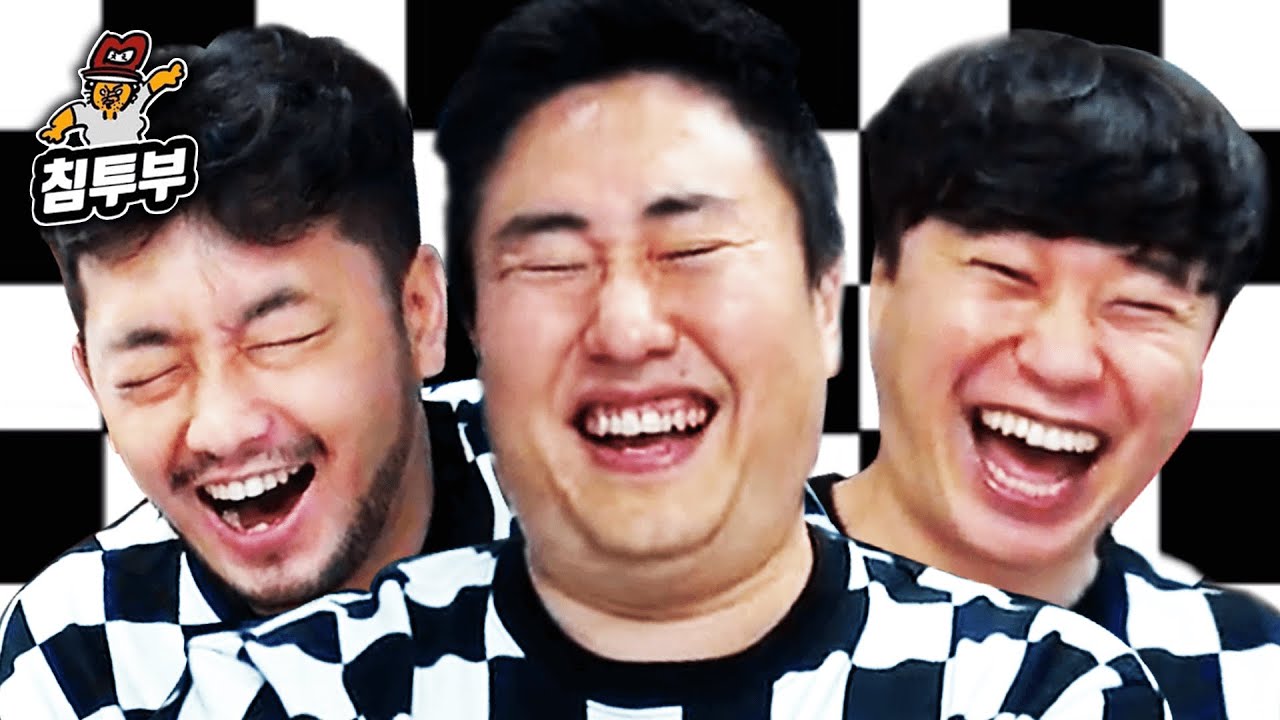 친구끼리 투명레이어 맨투맨 맞춰 입기