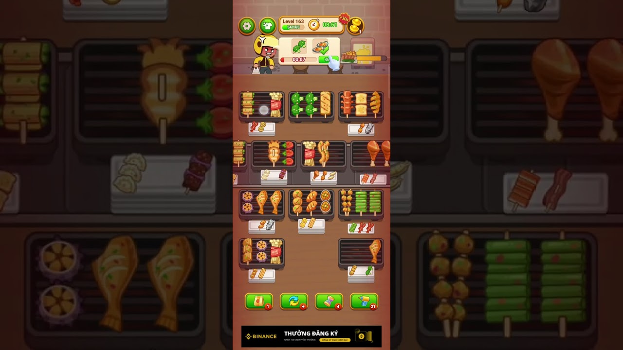 Grill Sort - level 163 p1