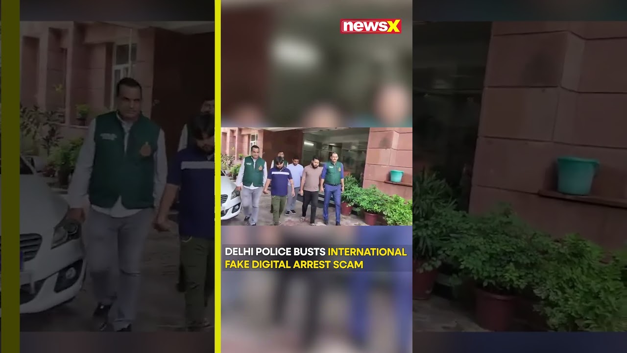 #watch | Delhi Police Busts International Fake Digital Arrest Scam | 3 Arrested | NewsX