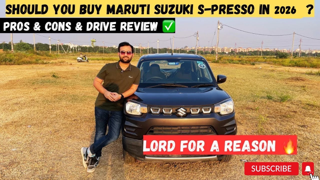 Should you buy Maruti Suzuki S-Presso in 2026 | Drive review | Pros & Cons | Lord for a reason 🔥