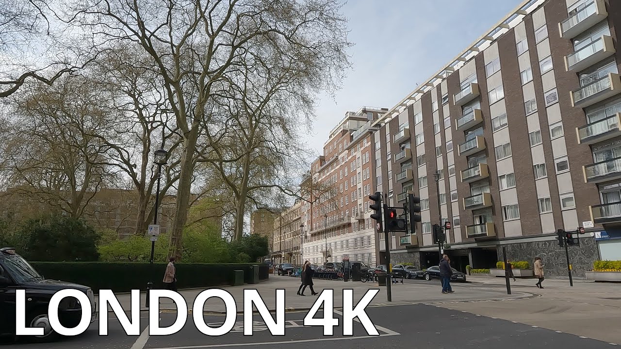 BAKER STREET, Weekday Lunch Time in April / London W1 – N054 [4K]
