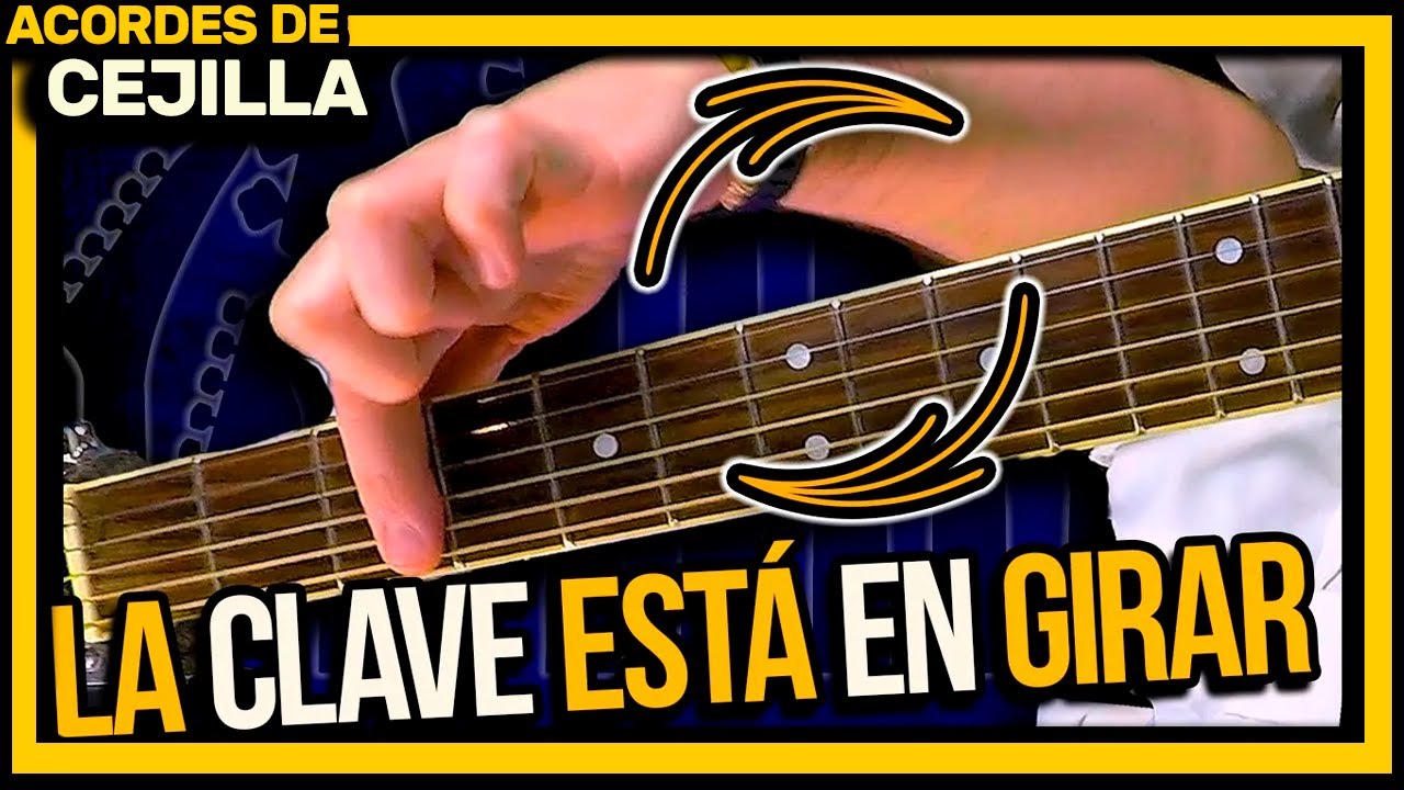 02 🤨 CÓMO HACER una CEJILLA. Cejillas CONTUNDENTES !! Cejillas en Guitarra Electrica.