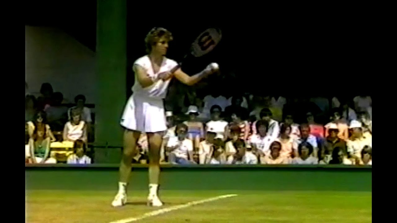 Chris Evert vs. Barbara Potter Wimbledon 1985 QF 💛