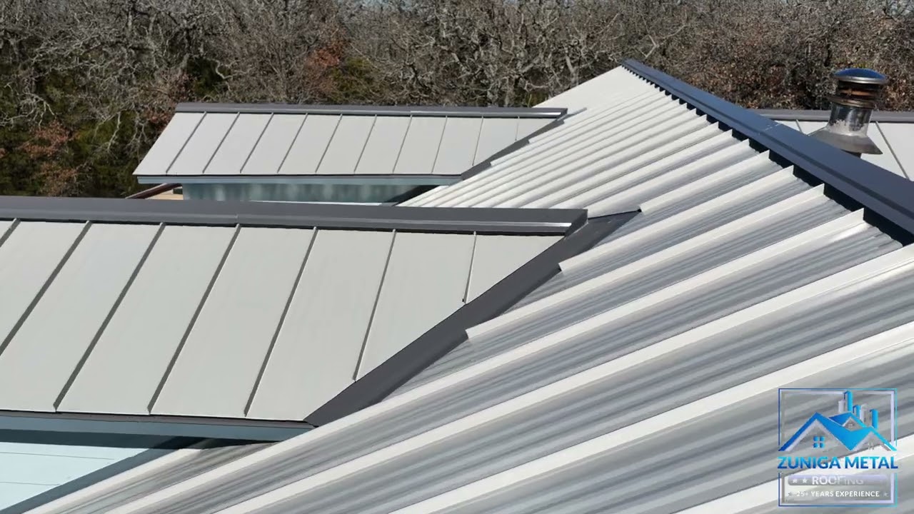 Standing Seam Metal Roof in Bowie, TX / Zuniga Metal Roofing