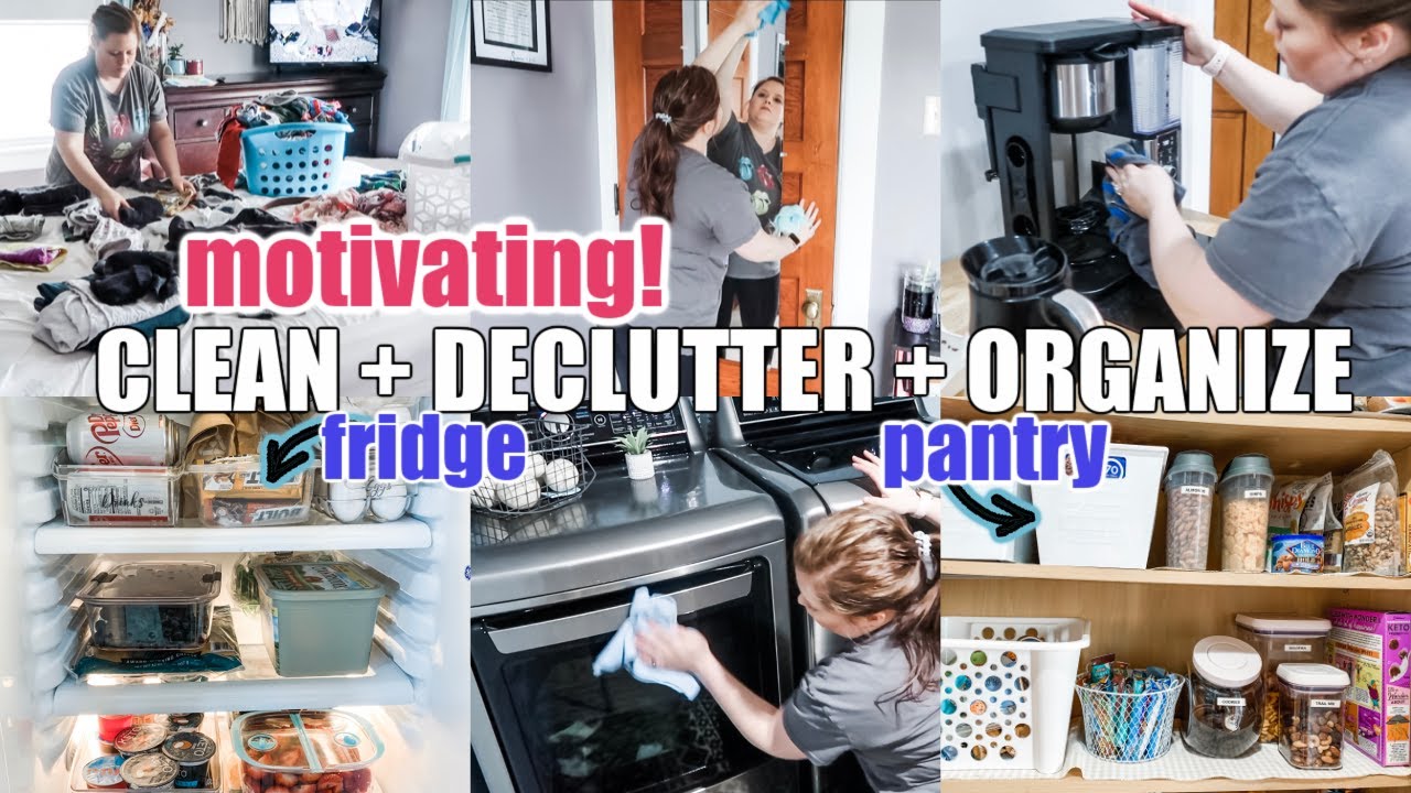 *NEW* CLEAN, DECLUTTER AND ORGANIZE WITH ME | CLEAN WITH ME 2021 | SPEED CLEANING