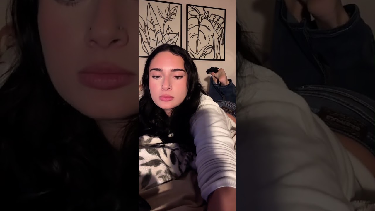 Teen goth girl feet shows her soft soles | TikTok feet #20 