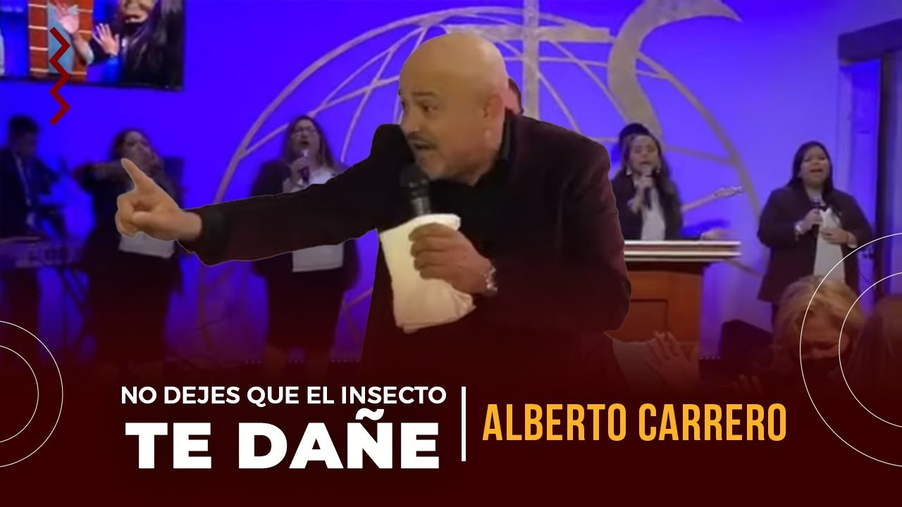 No dejes que el Insecto de dañe - Profeta Alberto Carrero