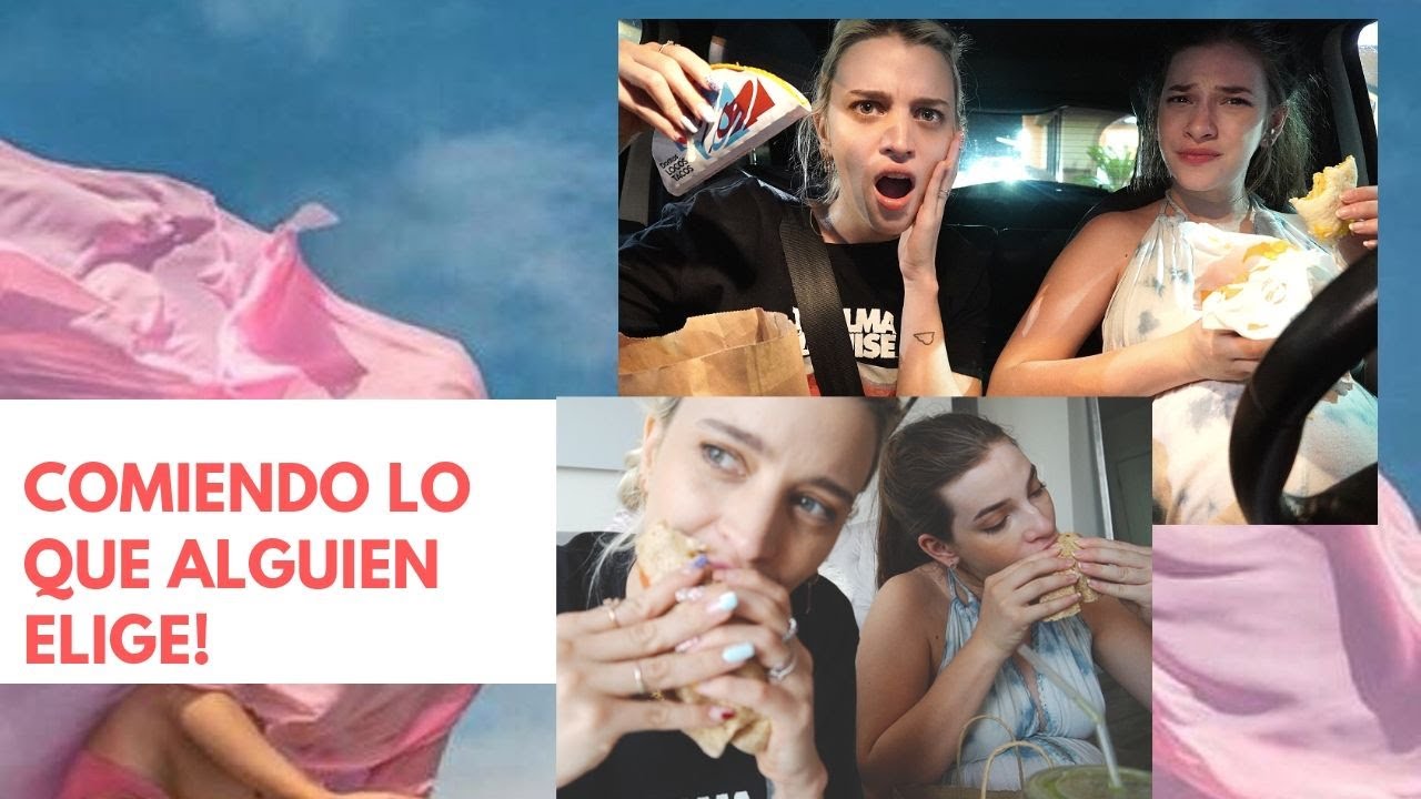 COMIENDO POR 24H LO QUE ELIGE EL DEL FRENTE FEAT MI MEJOR AMIGA