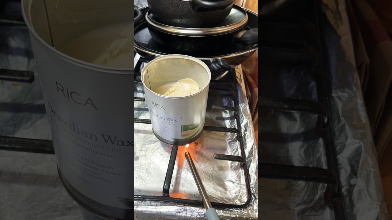 Rica brazilian avocado butter wax review #shorts #ricawax #review #wax