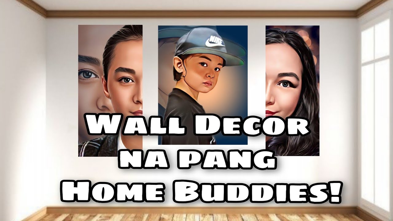 Paano Gumawa ng Photo Tile gamit ang Sintra Board, Wall Decor na pang Home Buddies! | A-Quinn Vlog