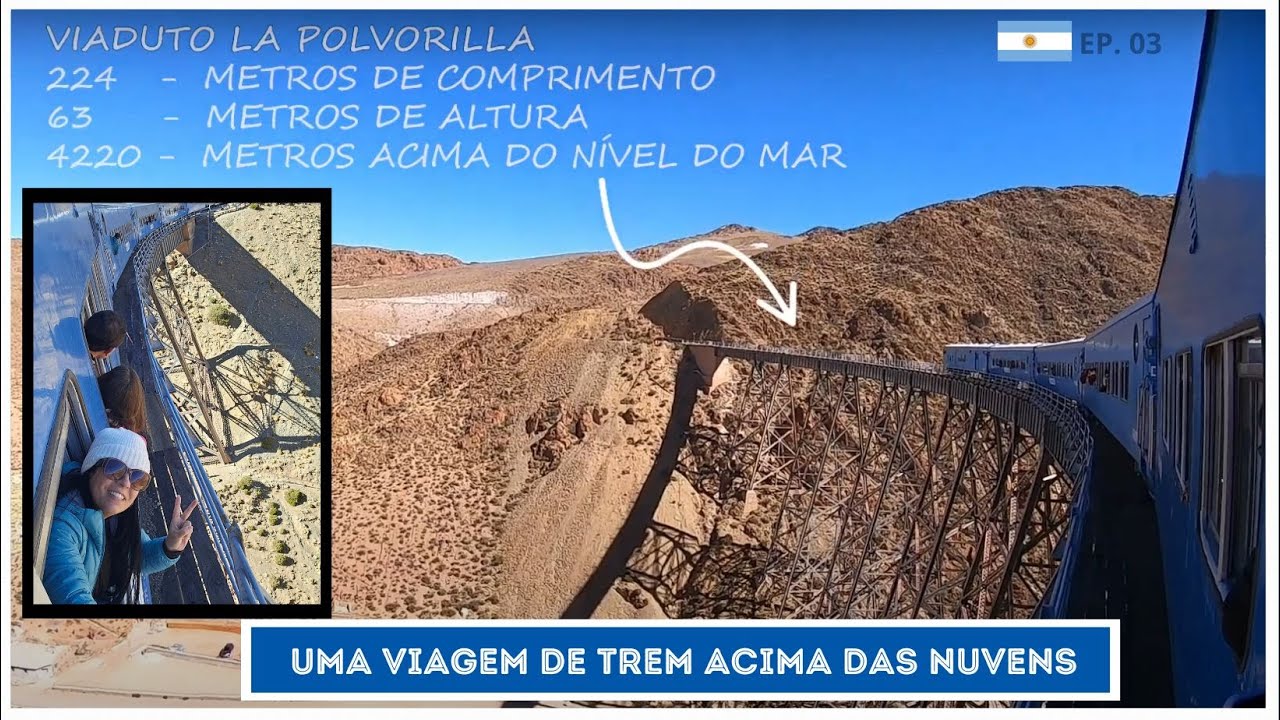 UMA VIAGEM DE TREM ACIMA DAS NUVENS  ! TREM DAS NUVENS - EPISÓDIO 03.