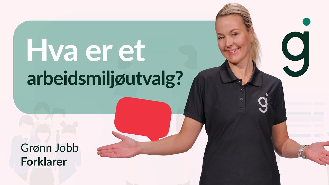 Hva er et arbeidsmiljøutvalg (AMU) | Grønn Jobb forklarer