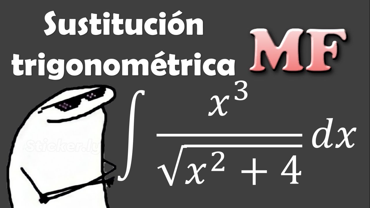 Integral por sustitución trigonométrica de x^3/raíz x^2+4