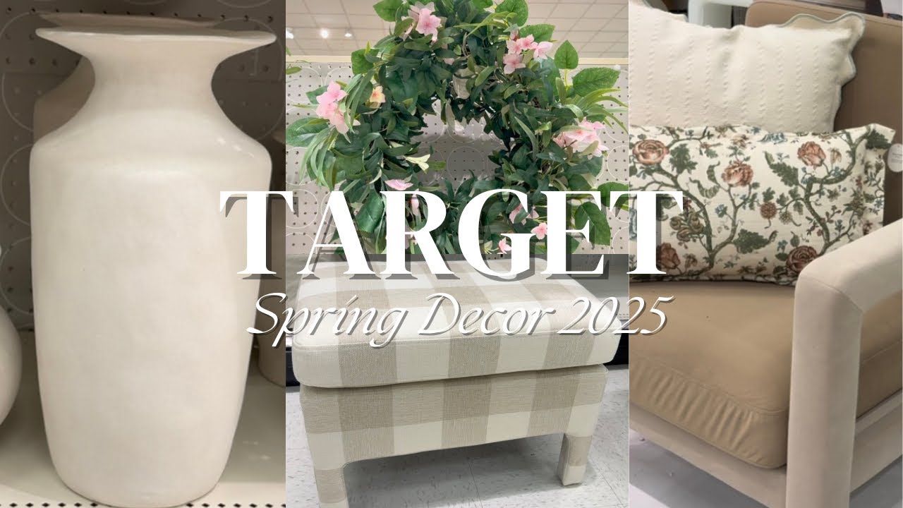 NEW TARGET STUDIO MCGEE SPRING 2025! Threshold Spring Decor | Studio McGee Spring Decor Ideas 2025