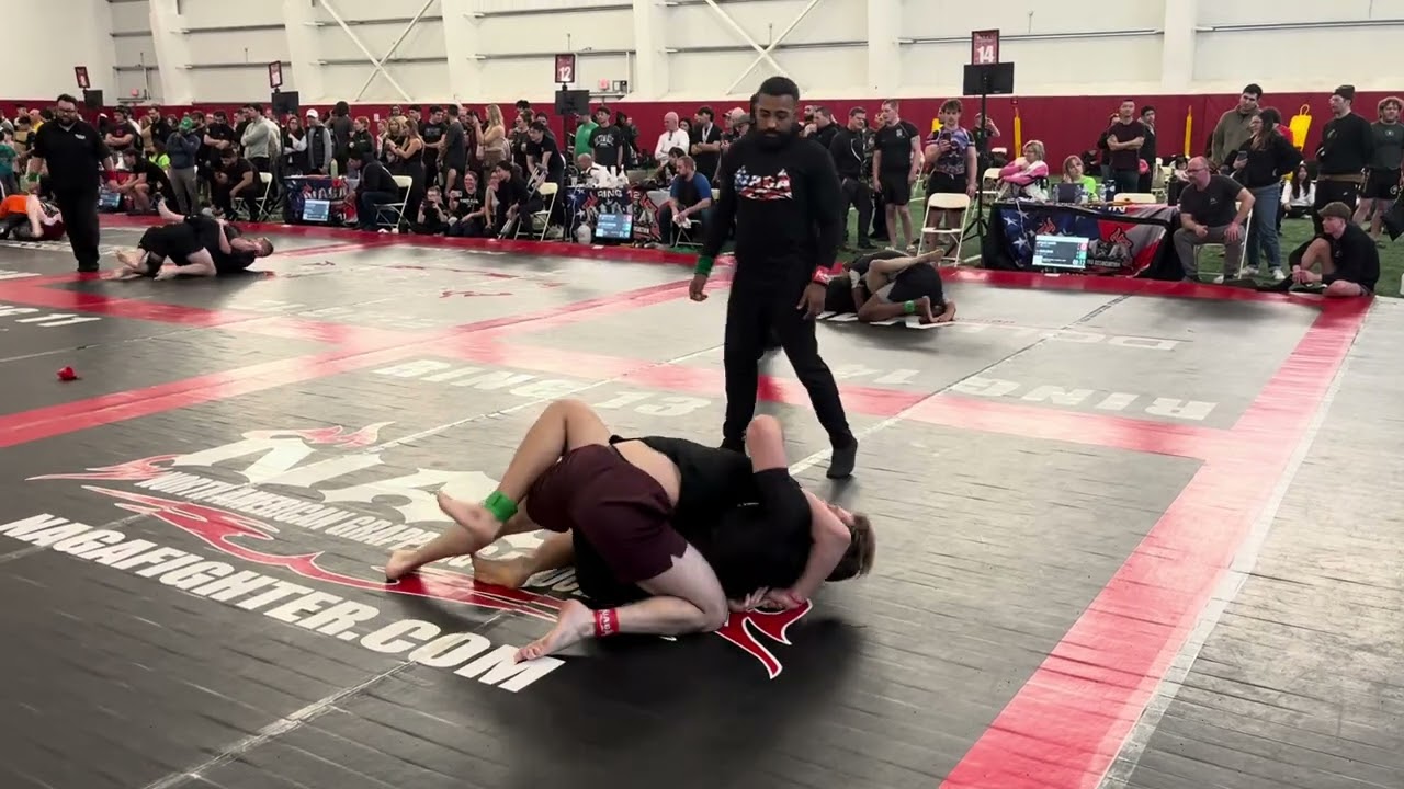 First Jiu Jitsu Tournament! NAGA No Gi Light Heavyweight Beginner Adult Semifinals- 2/14/26 Philly