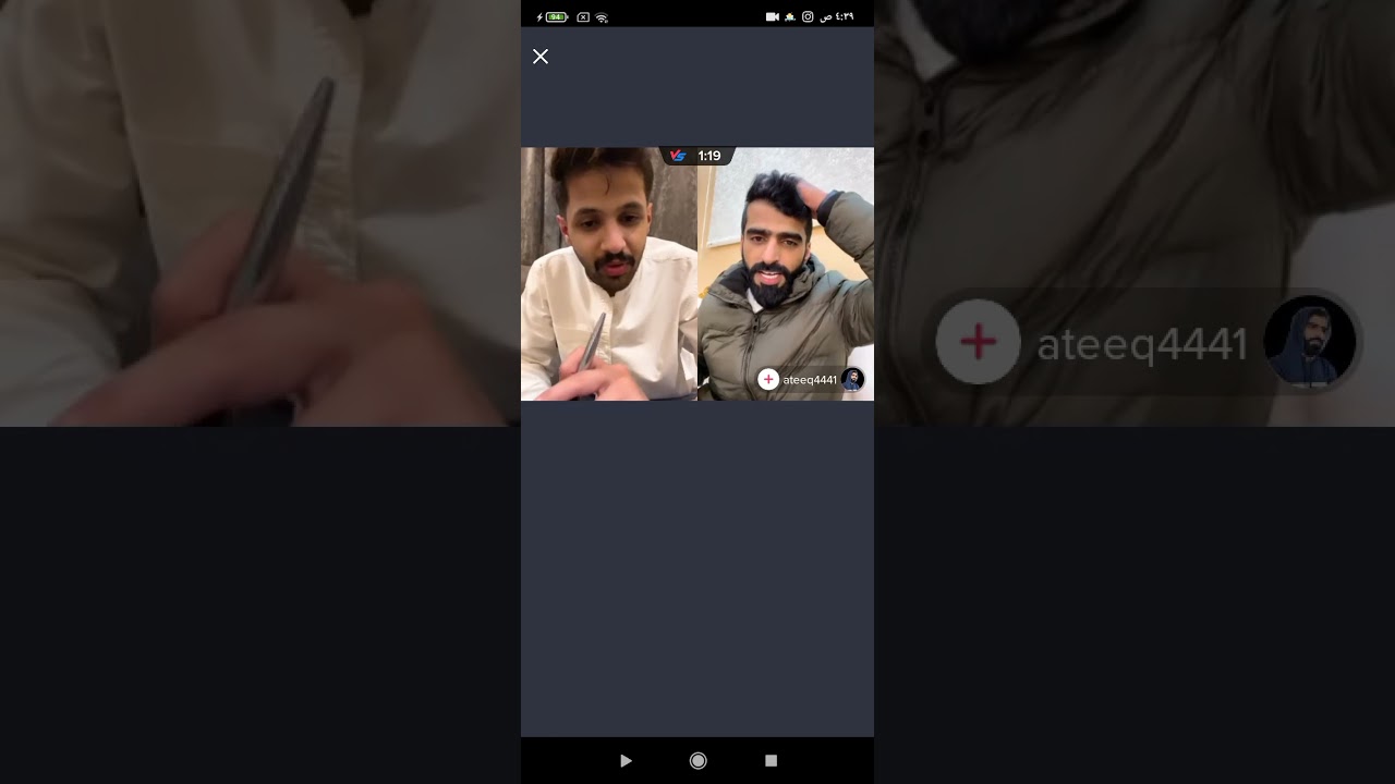 بث وليد الزهراني مع محمد الزعيزعي